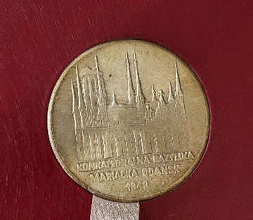 Medal okolicznościowy Bazylika Mariacka 1343r.