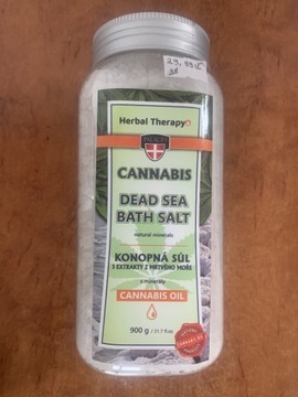 Cannabis Bath Salt Palacio z morza martwego