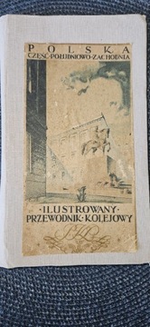 ILUSTROWANY PRZEWODNIK KOLEJOWY 1926 R 