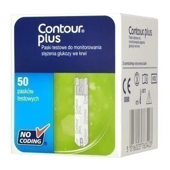 Paski do glukometru - Contour Plus 150 szt.