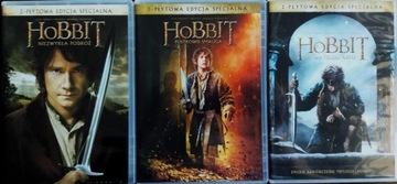 Trylogia HOBBIT + trylogia WŁADCA PIERŚCIENI