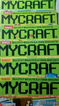 MYCRAFT 6 szt. MAGAZYN MIŁOŚNIKÓW MINECRAFT