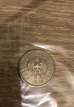 Moneta 1zł złoty 1990 rok obiegowa