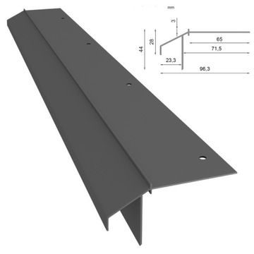 PROFIL OKAPOWY K10R POD ŻYWICĘ RENOPLAST 