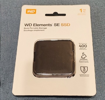 Dysk zewnętrzny SSD Western Digital SE SSD 1TB