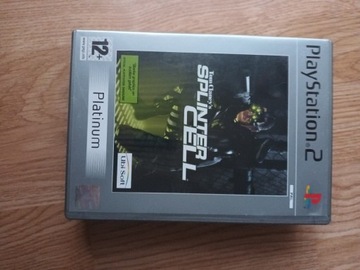 Gra splinter cell na konsolę PlayStation 2 ps2