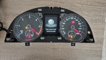 Licznik kolor 3D VW Passat B6 B7 CC 3AA920880N TDI