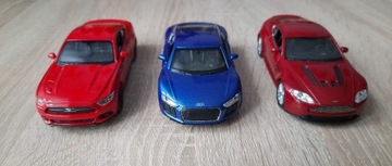 Aston, Audi i Ford sport modele w skali 1:34 Welly