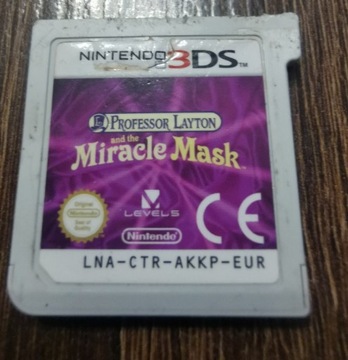 Professor Layton Miracle Mask na Nintendo 3DS. 