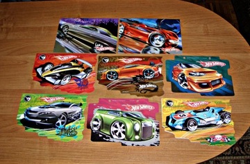 HOT WHEELS : kartki 66 sztuk 2006 auta 