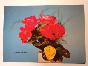 Kwiaty rośliny róże fot. Przyjemski KAW 1978