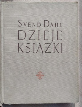 Svend Dahl Dzieje książki 