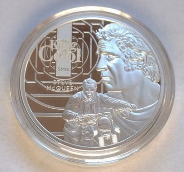 Steve McQueen 2021 r. - Srebro 1 OZ