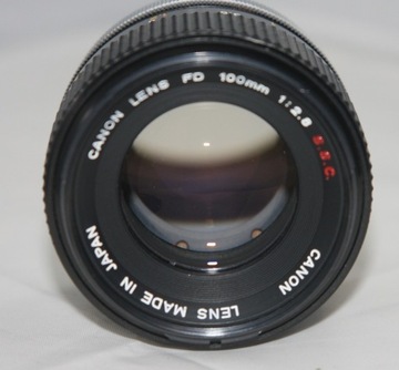 Obiektyw Canon Lens FD 100 mm 1:2.8 SSC