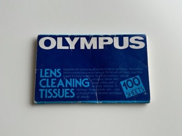 Chusteczki do optyki Olympus - Vintage