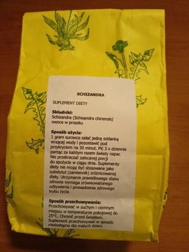 Schisandra / Cytryniec Adaptogen Witaminy 250g