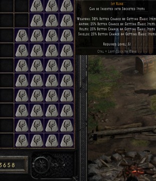 Ist rune Diablo II Resurected Leadder sezon6 PC!