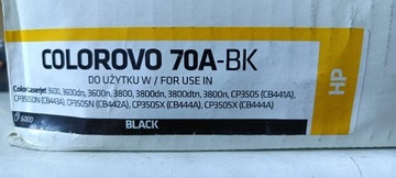 Toner CRH-70A-BK Colorovo Q6470A do HP 