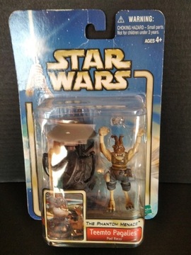 Vintage 2002 Hasbro Star Wars Teemto Pagalies Pod