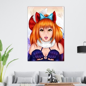 Plakat dekoracja na ścianę rysunek a1 manga anime