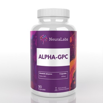 Alpha-GPC NeuraLabs 90 kapsułek 300mg