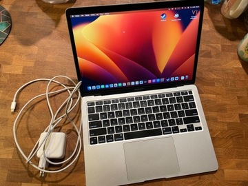 MacBook Air 13 M1 8GB 256SSD GWdo 11/2025 od 1pln