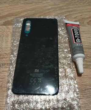 Panel tylni baterii Xiaomi Mi 9 SE grafit, klej