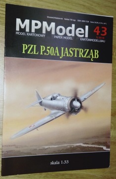 PZL P.50 A Jastrząb MPModel 43 1/33 offset