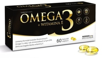 Wysokiej jakości Kwasy OMEGA 3 Norske Medisiner