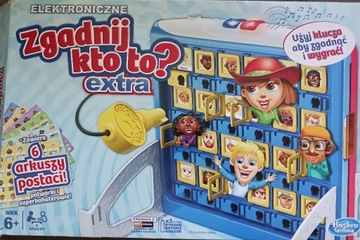 Zgadnij kto to extra gra elektroniczna Hasbro