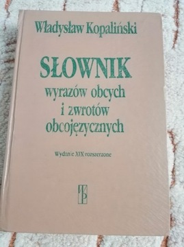 KOPALIŃSKI SŁOWNIK  WYRAZÓW OBCYCH I ZWROTÓW OBCO