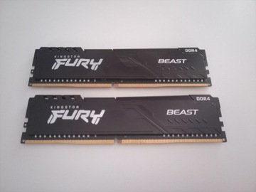 Kingston FURY 16GB 2x8GB 3200MHz CL16 Beast Black