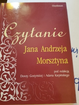 Czytanie Jana Andrzeja Morsztyna