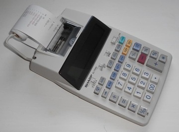 Kalkulator biurowy, z drukarką Sharp EL-1750V