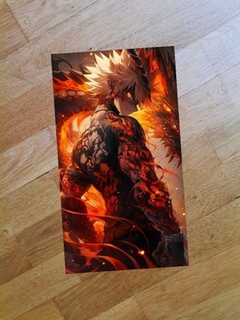 Plakat 21x29cm My Hero Academia anime manga unikat