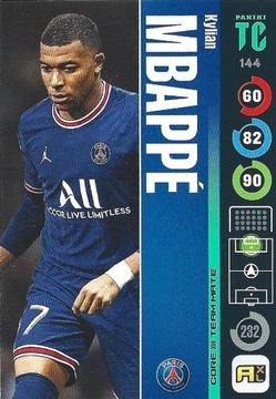 PANINI TOP CLASS 2022 KYLIAN MBAPPE PSG BASE