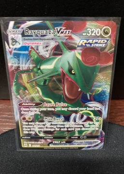 Karta Pokemon TCG Crown Zenith Rayquaza VMax