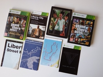 XBOX 360 GTA5 edy. SPECJALNA + GTA4 edy. KOMPLETNA