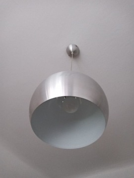 lampa wisząca kuchnia srebrna 