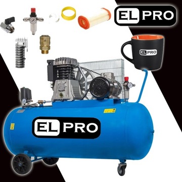 KOMPRESOR 270L ELPRO SPRĘŻARKA 400V