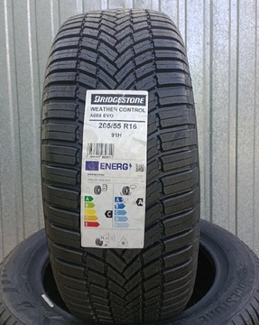 OPONY 205/55R16 BRIDGESTONE A005 CAŁOROCZNE 