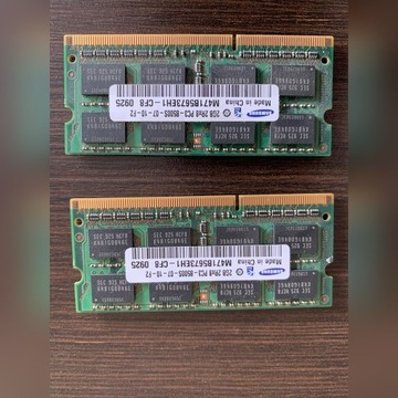 Pamięć RAM Samsung 2GB 2Rx8 PC3 8500S 07 10 F2