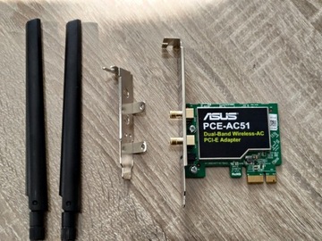 Karta sieciowa PCI-express ASUS PCE-AC51