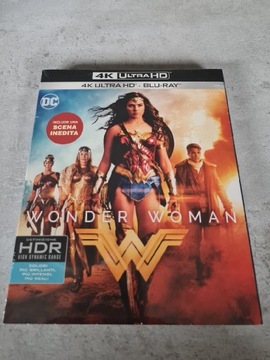 Film Wonder Woman bluray 4k z PL, folia.