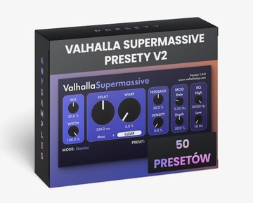 Presety dla Valhalla Supermassive v2 | 50 presetów