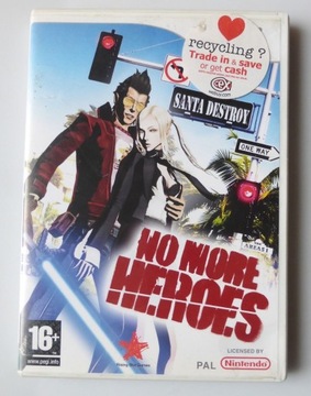 GRA NA KONSOLĘ WII NO MORE HEROES UNIKAT BIJATYKA