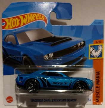 Hot Wheels  '18 Dodge Challenger SRT Demon . HKJ54