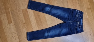 Spodnie jeans dla dziewczynki KOMINO r.110/116