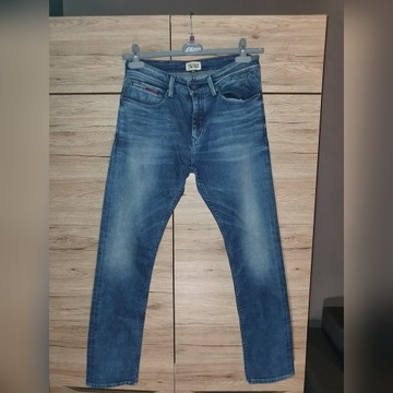 Niebieskie jeansy Tommy Hilfiger