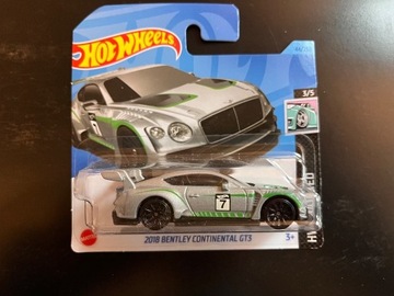 Hot Wheels nowy 2018 Bentley Continental GT3